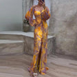 Sexy New Off Shoulder Tie Dye Pleated Bodycon - LuxNovaHub 