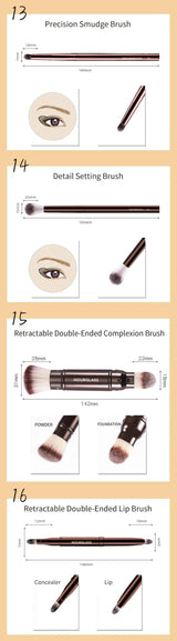 Makeup Brushes - LuxNovaHub 