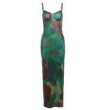 Bangniweigou Women Distressed Tie-dye - LuxNovaHub 