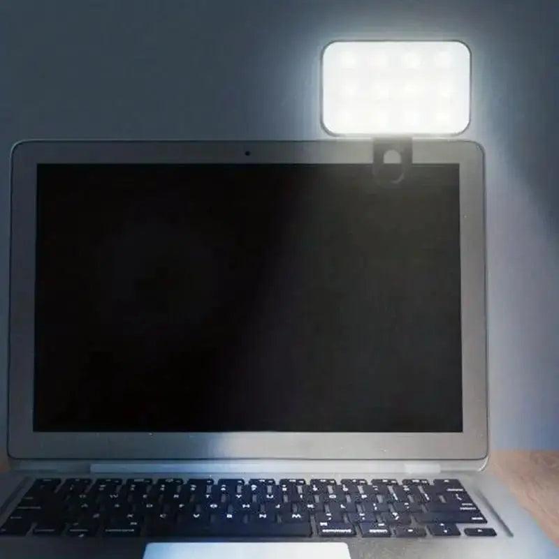 Portable LED Selfie Fill Light - LuxNovaHub 