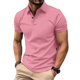 Classic Summer Polo Shirt - LuxNovaHub 