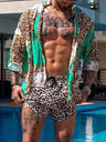 Trendy men two piece Beach Sexikinis - LuxNovaHub 