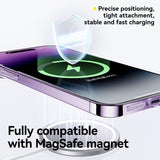 Lucent Magnetic Hard PC Clear Case for iPhone - LuxNovaHub 