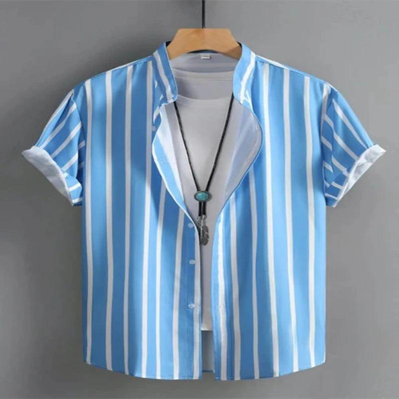 Men's Shirt Button Up Shirt Casual Shirt Summer Shirt Beach Shirt - LuxNovaHub 