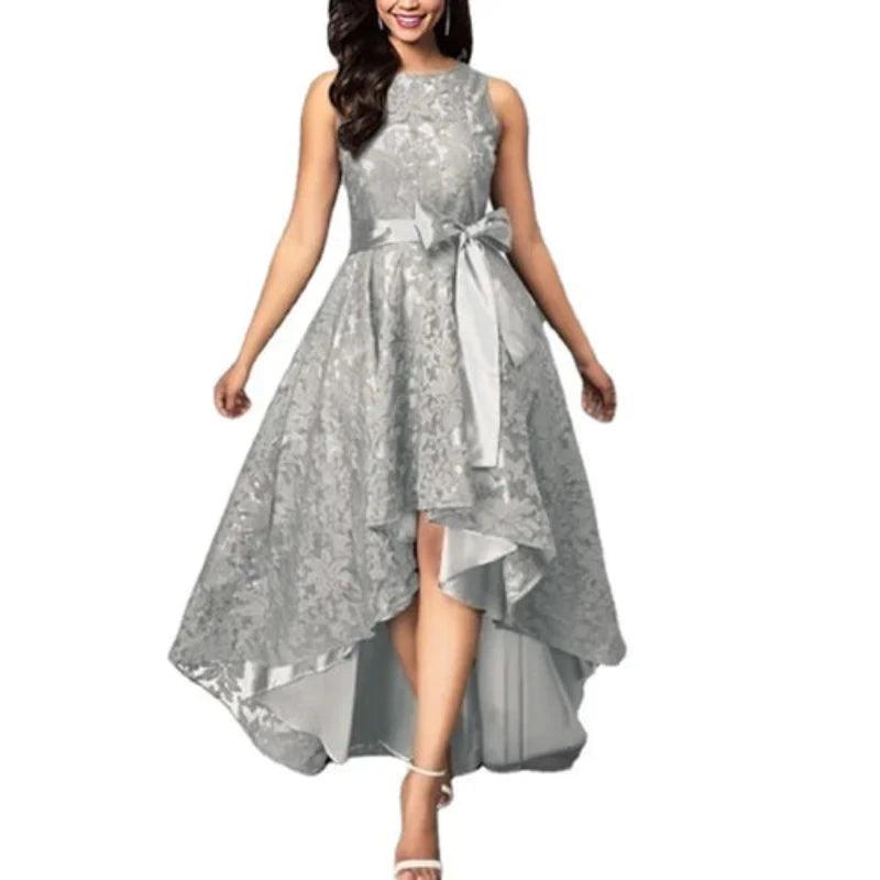 Women's Wedding Bridesmaid Dress Elegant Lace - LuxNovaHub 