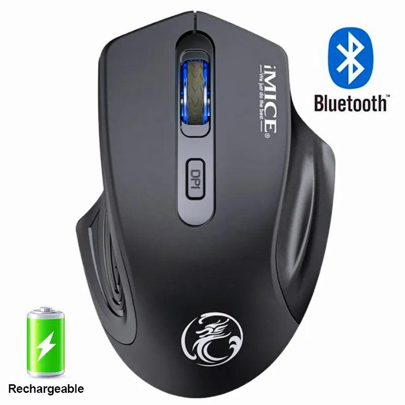 Rechargeable Computer Mice Wirless Gaming Mouse - LuxNovaHub 