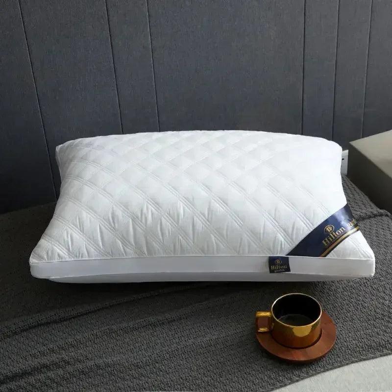 Soft Cotton Pillow Core for Neck Support - LuxNovaHub 