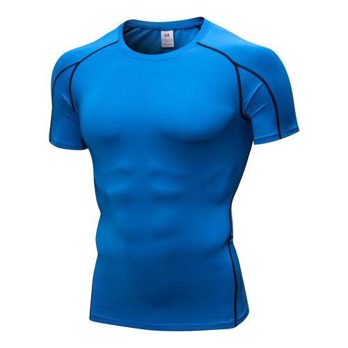 Men Fitness Sport Gym T-shirt - LuxNovaHub 