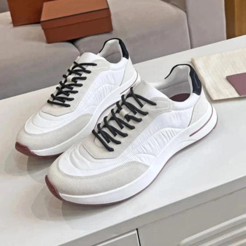 Italian Brand Male Sneakers Casual Business Shoes - LuxNovaHub 