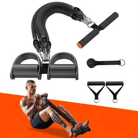 Pedal Tension Rope Puller Workout Equipment Elastic - LuxNovaHub 