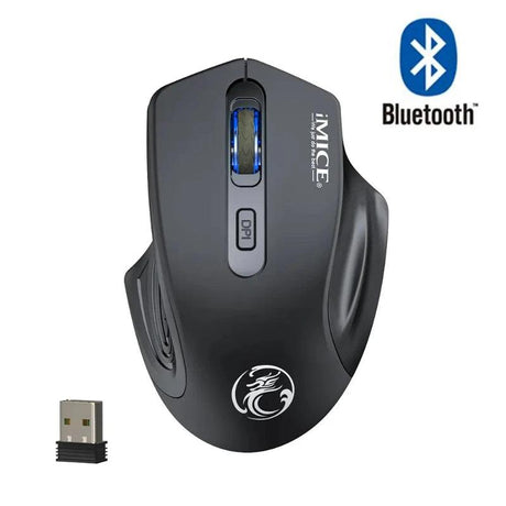 Rechargeable Computer Mice Wirless Gaming Mouse - LuxNovaHub 