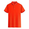 Customized LOGO Polo T-Shirt Men Summer - LuxNovaHub 