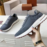 Italian Brand Male Sneakers Casual Business Shoes - LuxNovaHub 