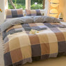 Check Pattern Gentleman Plaid Printed Bedding - LuxNovaHub 