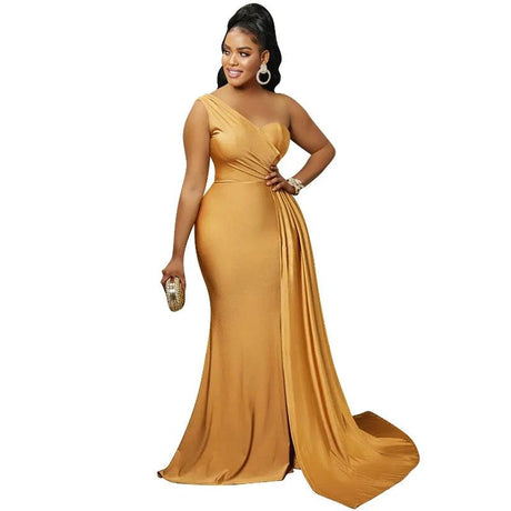 Sexy Elegant Women Evening Dress Sleeveless - LuxNovaHub 