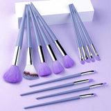 Makeup Brushes Set 13Pcs Professional Soft Foundation - LuxNovaHub 