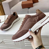 Italian Brand Male Sneakers Casual Business Shoes - LuxNovaHub 