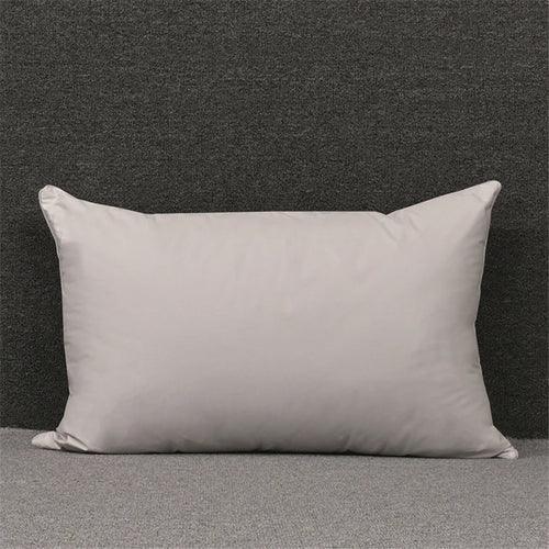 White Goose Feather Pillow - LuxNovaHub 