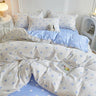 Duvet Cover Set with Pillowcases Flat Sheet - LuxNovaHub 