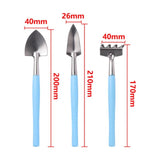 3Pcs/Set Mini Garden Tool Set For Garden - LuxNovaHub 