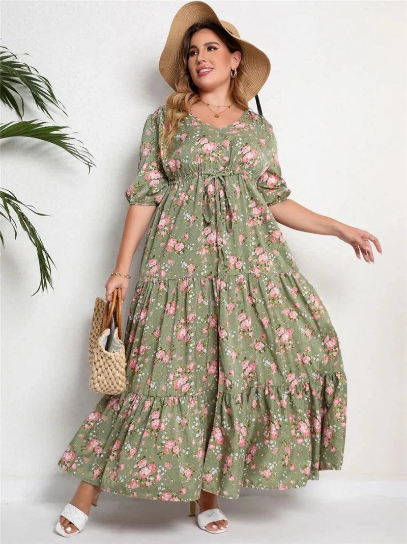 Summer Dresses for Women Maxi Long Dress - LuxNovaHub 