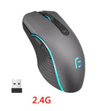 Mouse Dual Mode Bluetooth+2.4Ghz Wireless USB - LuxNovaHub 