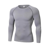 Men Compression Running T-Shirt Fitness - LuxNovaHub 