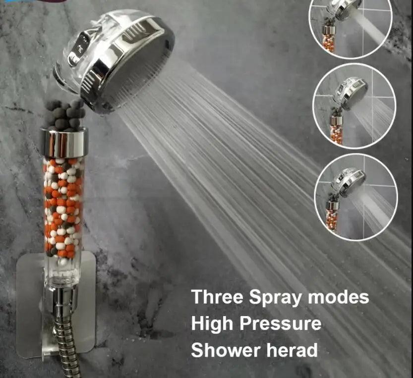 New 3 Functions High Pressure SPA Shower - LuxNovaHub 