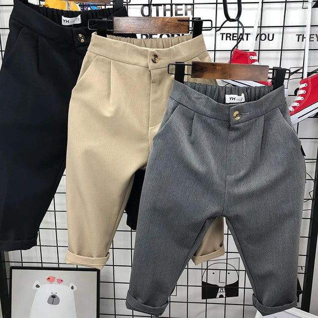 2024 Spring Boys Casual Pant Trousers - LuxNovaHub 