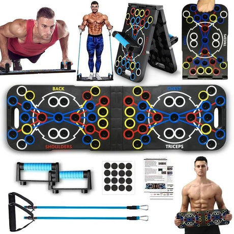 Push Up Board Multi-Function Handles - LuxNovaHub 