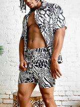 Trendy men two piece Beach Sexikinis - LuxNovaHub 