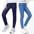 Spring Autumn Girl Pants Imitation Jeans For Girls - LuxNovaHub 