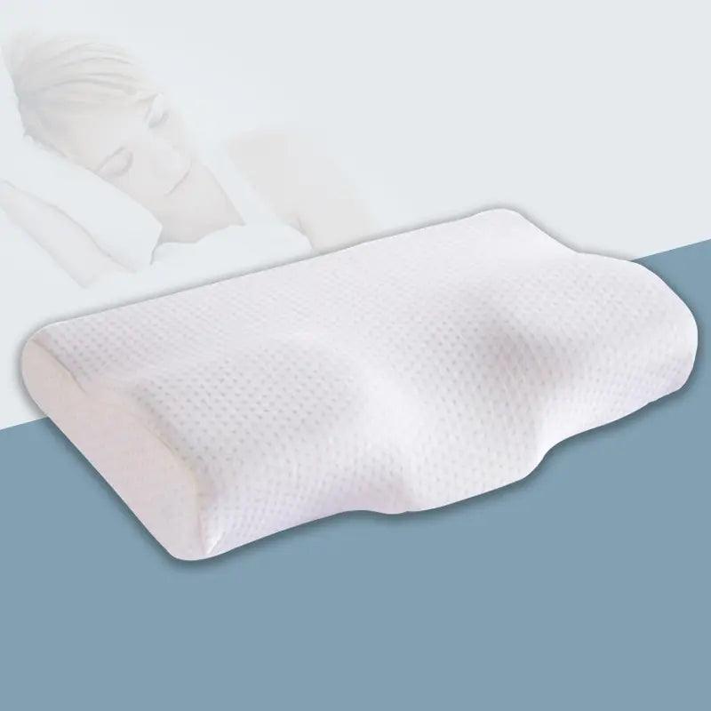 Memory Foam Bed Orthopedic Pillow Neck Protection - LuxNovaHub 