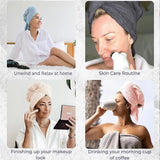 Extra-Large Microfiber Hair Towel - Quick Dry & Anti-Frizz Wrap for All Hair Types