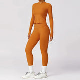 Yoga Set 2 Pieces Women Tracksuits Workout - LuxNovaHub 