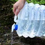 Water Storage Bucket for Camping - LuxNovaHub 