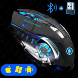 Rechargeable Wireless Mouse Gaming Computer - LuxNovaHub 