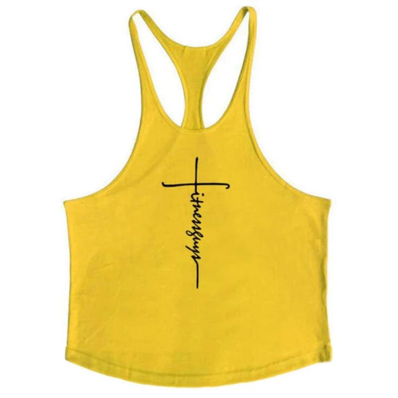 New Brand Gyms Bodybuilding Tank Top Sleeveless - LuxNovaHub 