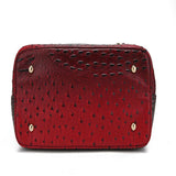 Grace Signature and Croc Embossed Tote - LuxNovaHub 