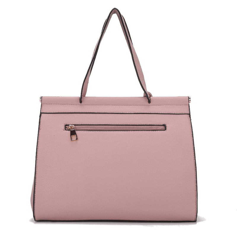 Shelby Satchel Handbag with Wallet Vegan Leather - LuxNovaHub 