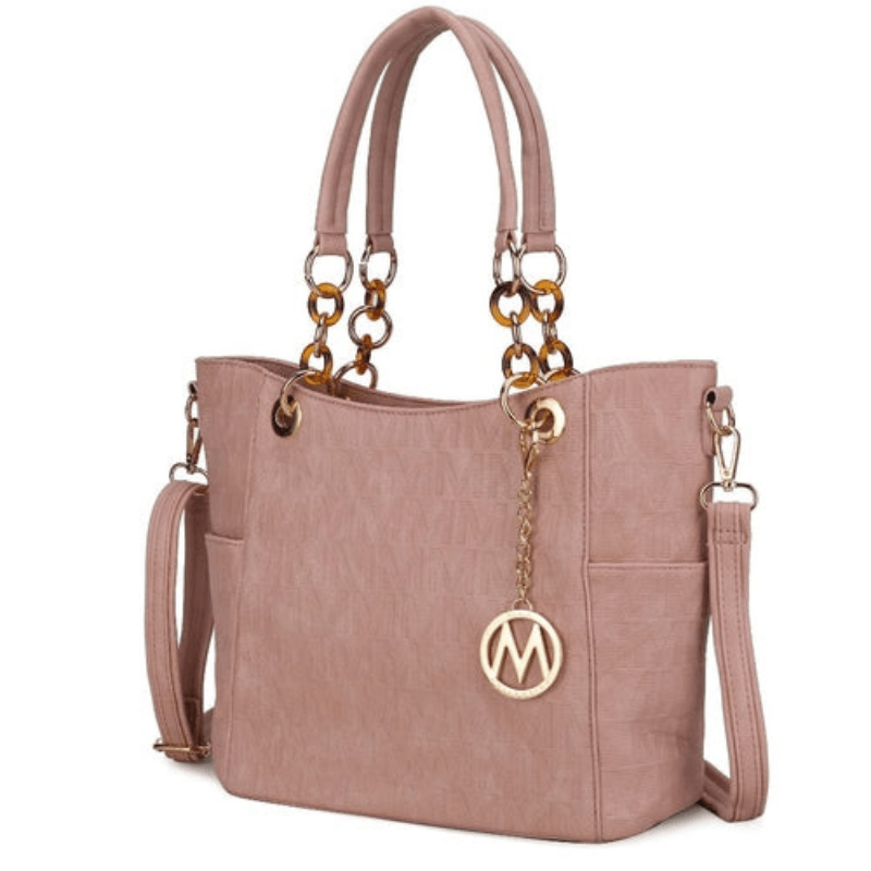 Rylee Tote Handbag Vegan Leather by Mia K - LuxNovaHub 