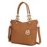 Rylee Tote Handbag Vegan Leather by Mia K - LuxNovaHub 