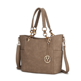 Rylee Tote Handbag Vegan Leather by Mia K - LuxNovaHub 