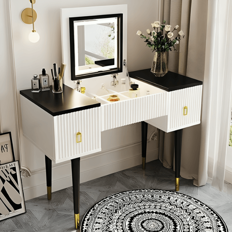 43.3" Modern Vanity Table Set