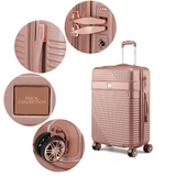 Mykonos Luggage Set- Large Check-in - LuxNovaHub 