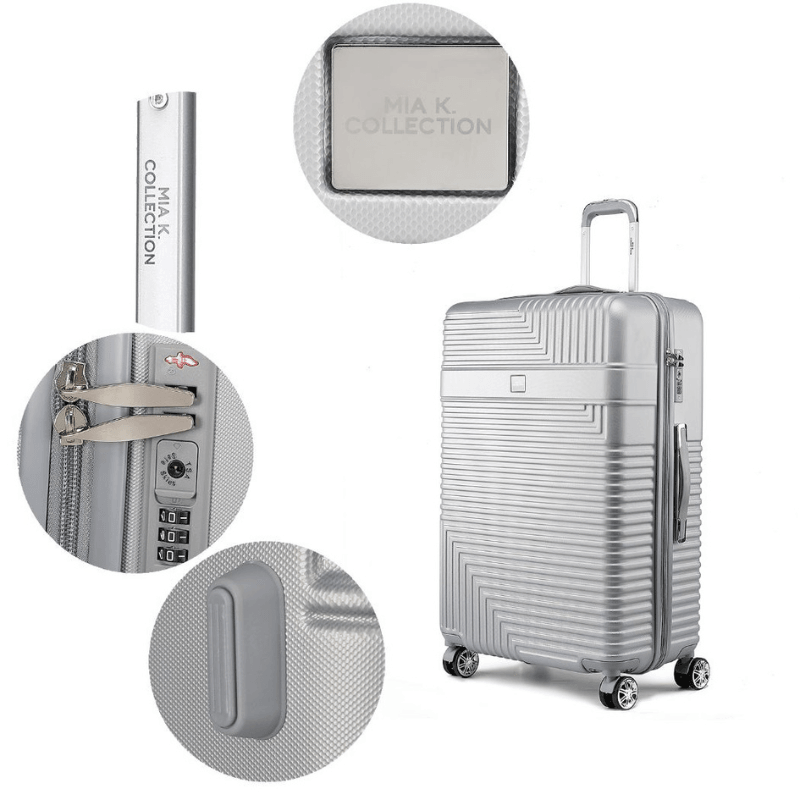 Mykonos Luggage Set- Large Check-in - LuxNovaHub 