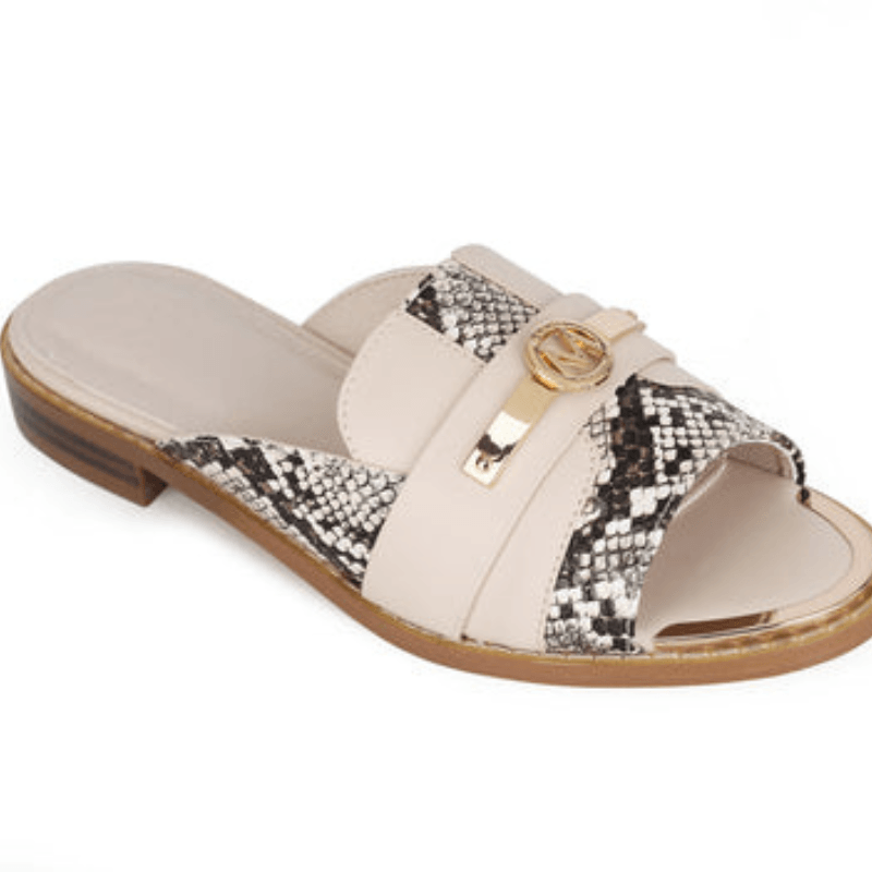 Sandal Snake with Decorative Buckle - LuxNovaHub 