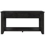 55'' Modern Console Table Sofa Table - LuxNovaHub 