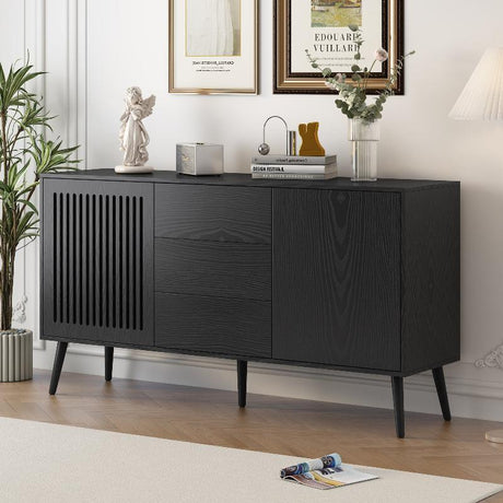 Modern Cabinet with 2 Doors - LuxNovaHub 