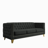 Velvet Sofa for Living Room - LuxNovaHub 